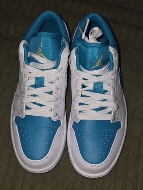 Nike Air Jordan 1 Low White Teal
